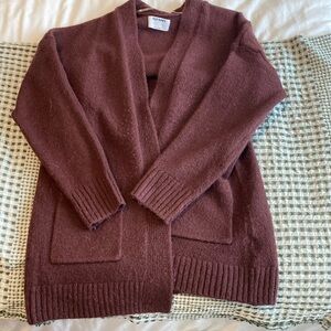 Women’s old navy purple cardigan size small